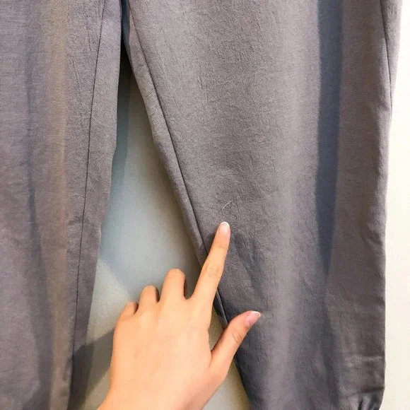 Babaton Japanese Polyester Oversized Cream Trouser Slim Dress Pants Women's S - Picture 4 of 12